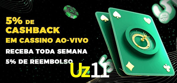 Promoções do cassino ao Vivo Uz11